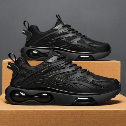 Men’s Lightweight Breathable Sneakers – Casual & Sports Shoes